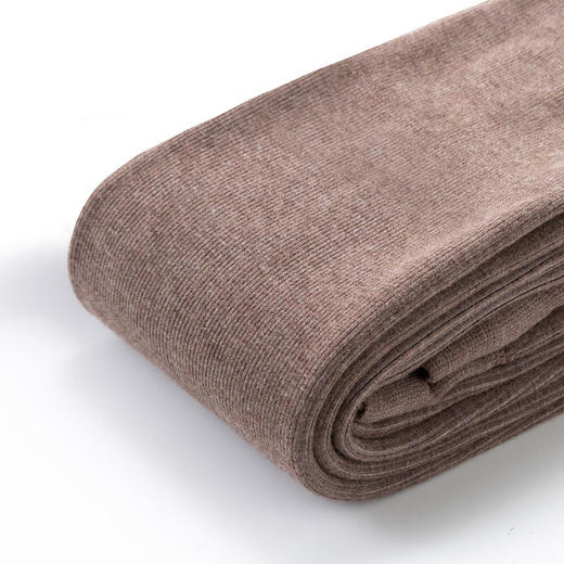 【孕妈必备 束身显瘦 不勒肚】400g秋冬加绒加厚全棉竖条纹托腹可调节一体孕妇裤打底裤连裤袜 商品图5