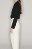 Viktoria Chan | AW2136 Dana marked shoulder polo   [polo上衣 黑/白/米] 商品缩略图3