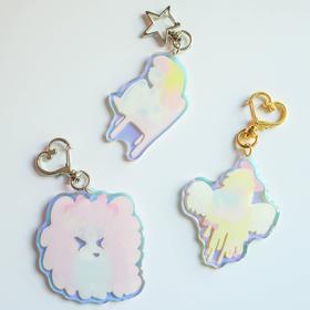 CandyMoon『钻石渐变钥匙扣』