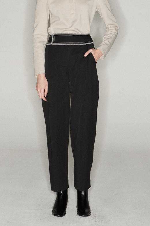 Viktoria Chan | Lexi patched trousers [长裤 黑AW2128 / 白AW2127] 商品图10