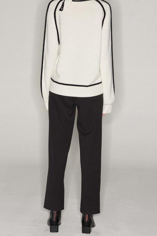 Viktoria Chan | Lexi patched trousers [长裤 黑AW2128 / 白AW2127] 商品图9