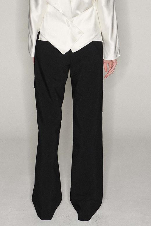 Viktoria Chan | Lexi patched trousers [长裤 黑AW2128 / 白AW2127] 商品图13