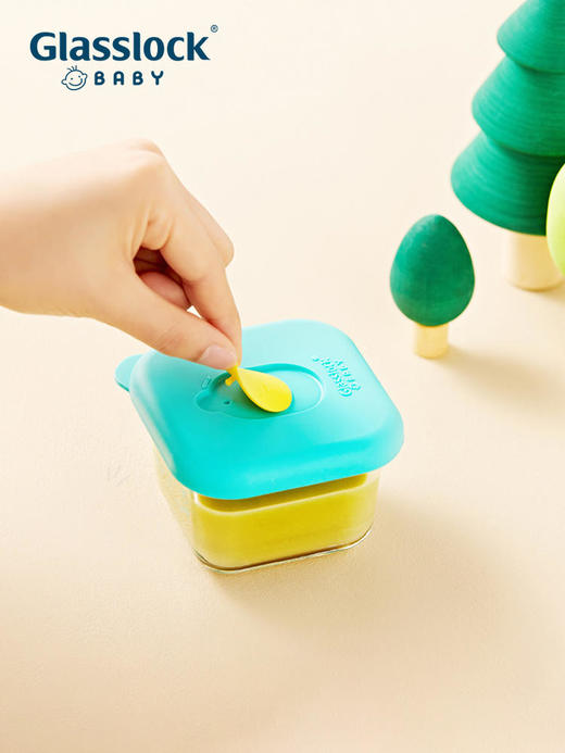 【韩国Glasslock】-婴儿辅食盒（钢化玻璃） 商品图4