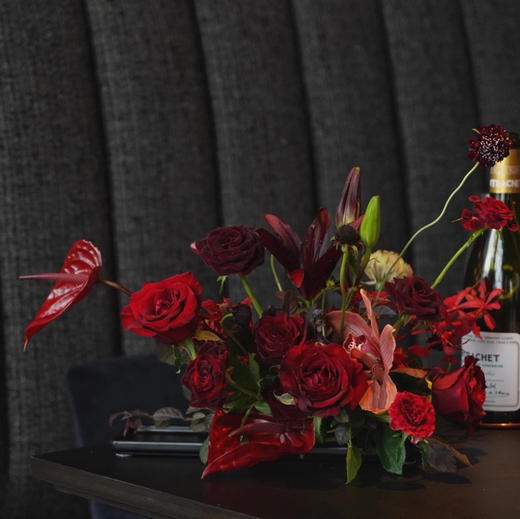 《鸿》  红色系桌花设计 商品图4