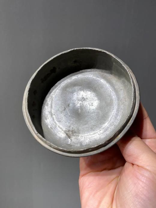 锡质圆饼式老朴粉盒，顺丰包邮 商品图7