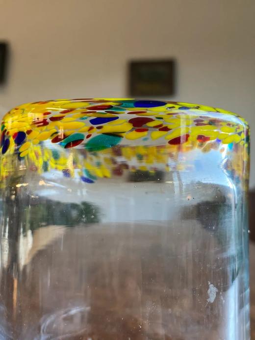 点彩口沿透明玻璃水杯，顺丰包邮 商品图12