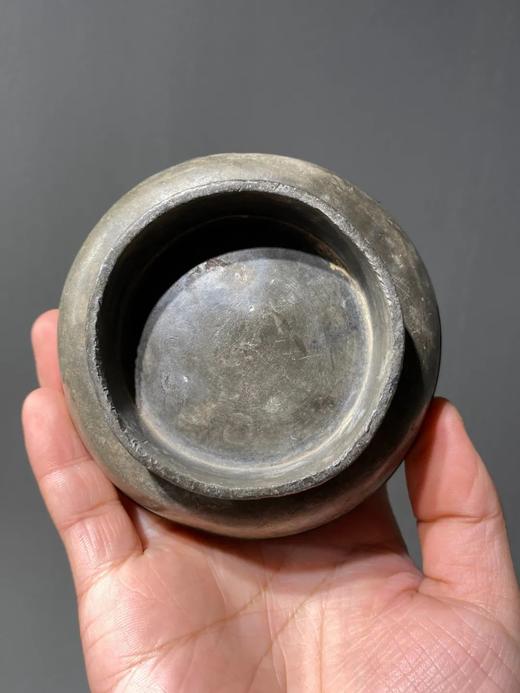 锡质圆饼式老朴粉盒，顺丰包邮 商品图8