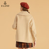 ELAND可爱娃娃领简约纯色休闲毛呢外套EEJWB4TC6M 商品缩略图2