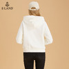 ELAND简约宽松抽绳连帽柯基字母卫衣EEMTB4TQ1N 商品缩略图2