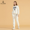 ELAND宽松圆领柯基徽章字母印花纯色卫衣EEMTB4TQ2N 商品缩略图1