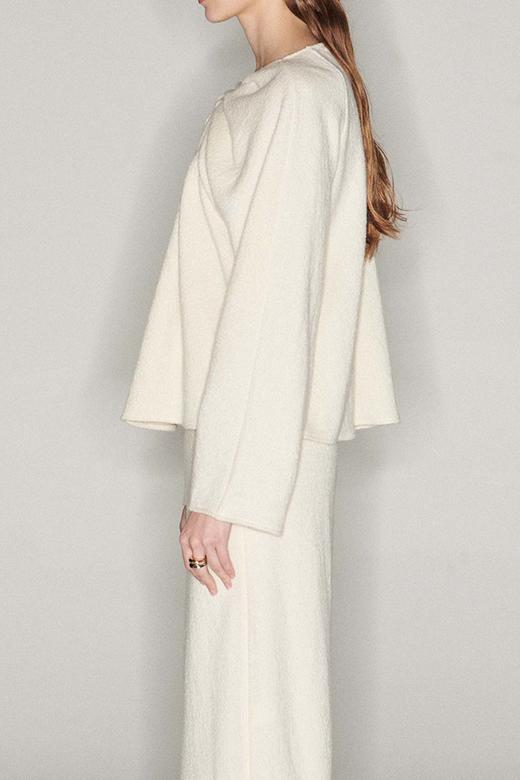 Viktoria Chan |  AW2149 Allie wool sweater  [长袖上衣 白]【HOLIDAY】 商品图4
