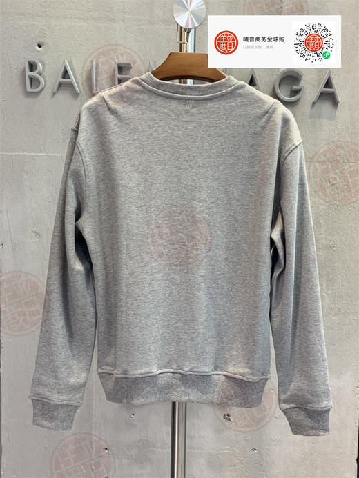 logo刺绣长袖卫衣 男女同款 商品图1