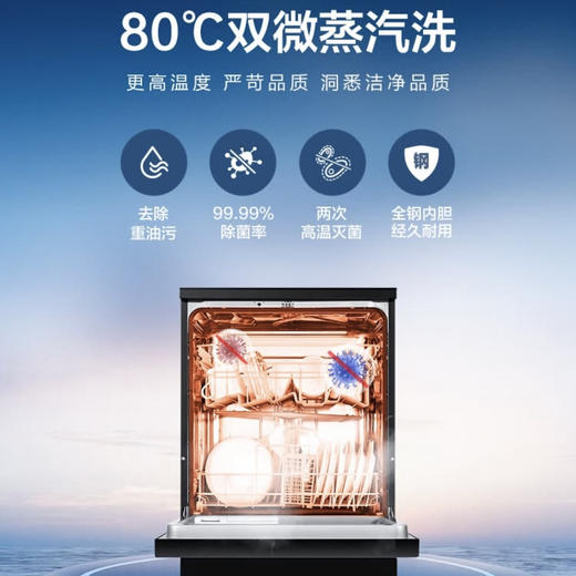 海尔（Haier ）洗碗机EYW80266BKDU1 商品图5
