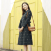 宗洋zongyang女装2021春秋新款连衣裙长袖针织常规显瘦打底裙	BQK3ST7674Y-60 商品缩略图1