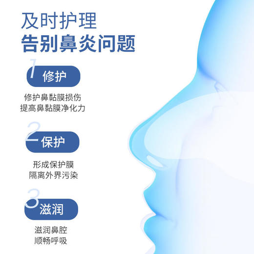 【摆脱鼻炎烦恼】国药集团天目湖苗古汤皮肤护理软膏急性慢性鼻炎天然无JI素械字号认证24小时持续防护 商品图1
