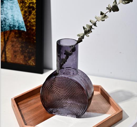 现代简约透明小口玻璃花瓶--宇宙系列 商品图4