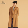 ELAND气质西装领温暖纯色双排扣毛呢外套EEJWB4TC5M 商品缩略图4