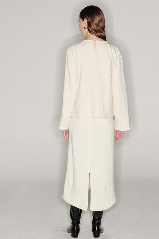 Viktoria Chan | AW2150 Allie wool pencil skirt [半身裙 白]【HOLIDAY】 商品图5