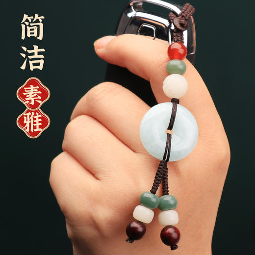 湖水绿平安扣 商品图5