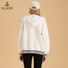 ELAND学院徽章菱纹抽绳纯色连帽卫衣开衫EEMTB4TC6M 商品缩略图2