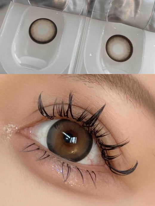 Ticc May/Ticcmay 年抛美瞳 冷盐灰棕 商品图3