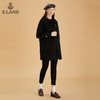 ELAND简约翻领牛角扣羊毛大衣EEJWB4TC3M 商品缩略图1