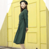 宗洋zongyang女装2021秋冬款衬衫裙长袖收腰常规气质连衣裙BQK3ST7677MZ-56 商品缩略图1