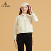 ELAND温柔轻薄领口系带短款羽绒服EEJDB49C3C 商品缩略图2