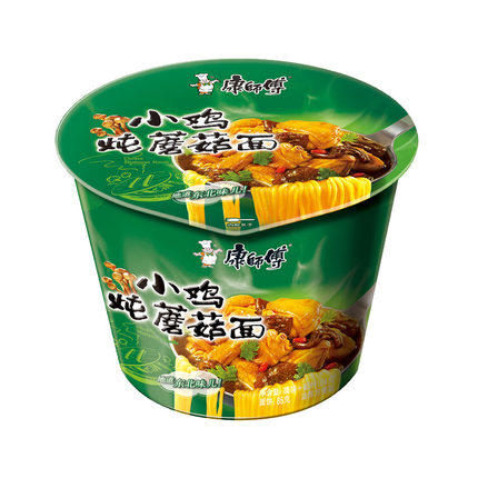 康师傅小鸡炖蘑菇面桶装101g