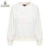 ELAND宽松简约圆领徽章纯色长袖卫衣EEMTB4TC7M 商品缩略图4