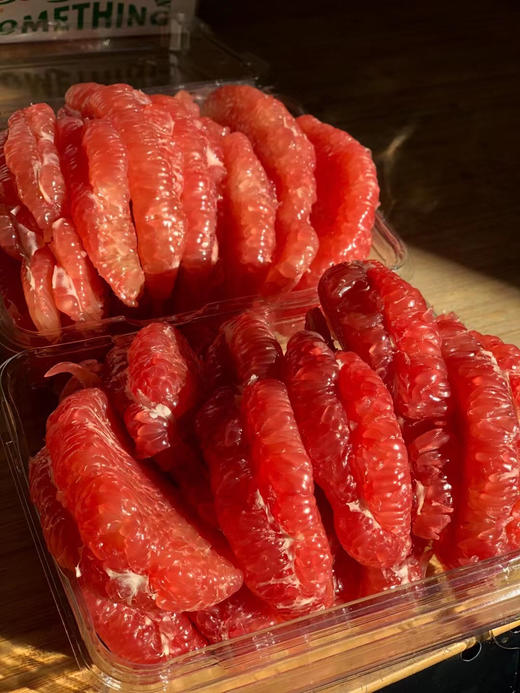 月阳果小红柚爆款来袭皮薄多汁红肉个个都很漂亮