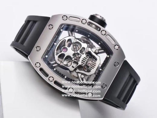 定制版（进口）理查德米勒RM52-01真陀飞轮，重新诠释了RICHARD MILLE骷髅头的精髓，突破多个版本的BUG，让广大铁粉可以拥有尺寸对、 商品图7