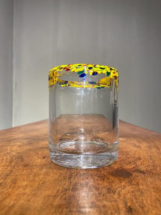 点彩口沿透明玻璃水杯，顺丰包邮 商品图3