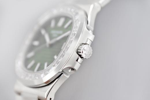 3K厂 【绿盘钻圈】PP百达翡丽运动优雅系列5711/1300A-001鹦鹉螺腕表 商品图3