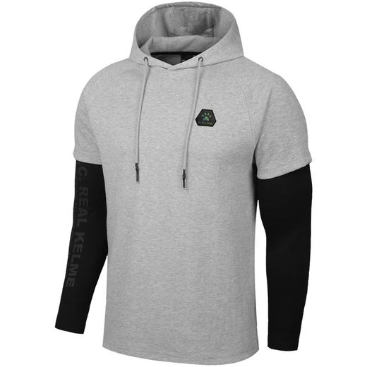 KELME卡尔美秋冬季时尚休闲男款连帽卫衣3671009 商品图6