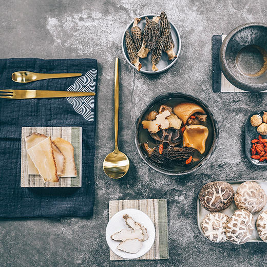 【已下架】春回盏 虫草花姬松茸鲍鱼/虎奶菌花菇响螺/五黑瑶柱响螺汤包*3包 [福利品] 商品图5