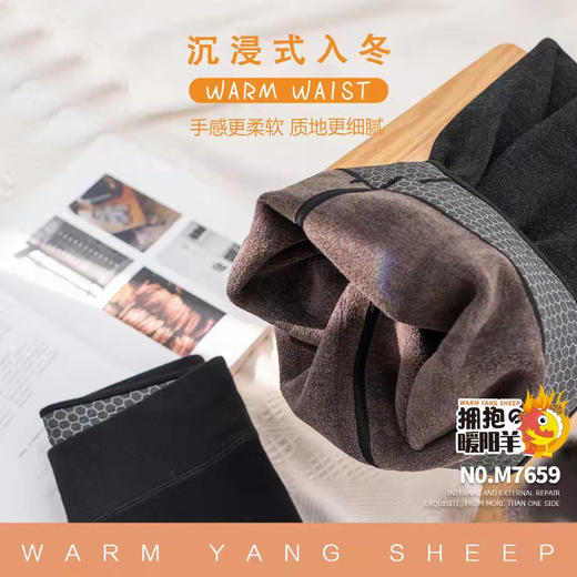 【特价99元】【羊毛一体裤】新款打底裤羊毛德绒多重暖护秋冬连裤袜石墨烯暖腰【S21351】 商品图1