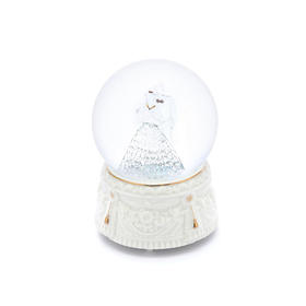 JARLL 100MM 拉丝玻璃结婚款音乐盒 WF1401