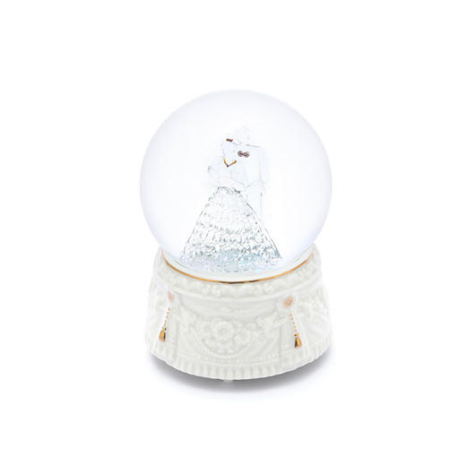 JARLL 100MM 拉丝玻璃结婚款音乐盒 WF1401 商品图0