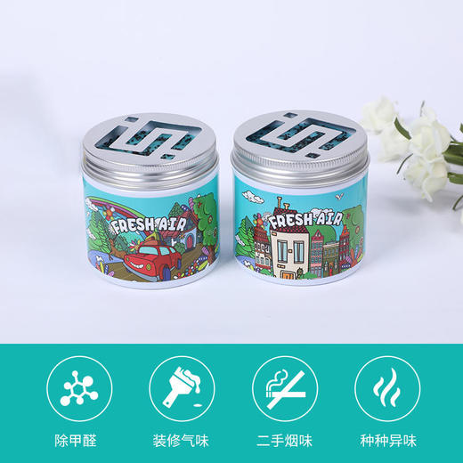 德国Samplife净醛魔盒除甲醛去异味杀jun24小时除醛95%以上，除异味95%以上，植物提取，家车两用 商品图6
