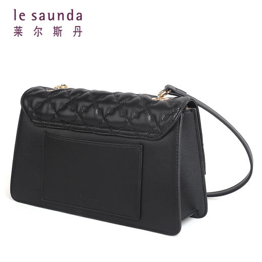 莱尔斯丹2021秋冬款小香风链条单肩女包2TH7691 商品图8