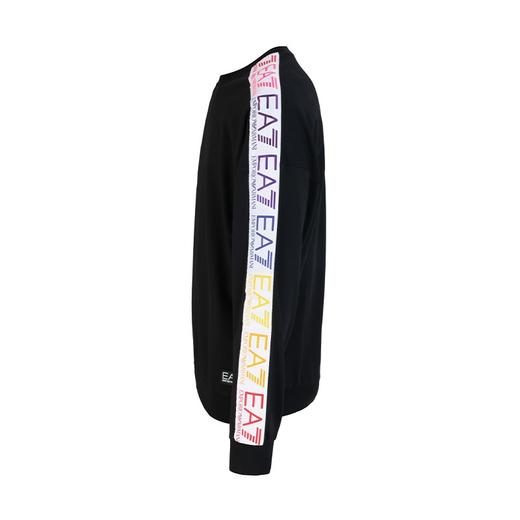 阿玛尼（ ARMANI）男装 男士时尚潮流彩色字母印花圆领长袖卫衣 商品图2