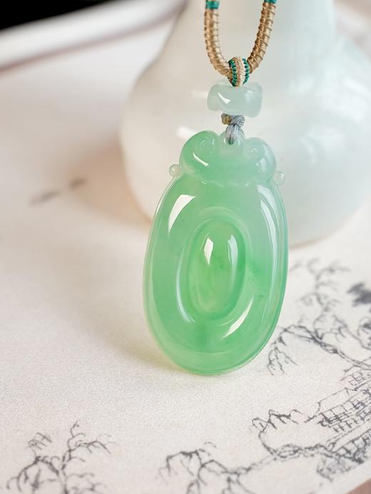 AngieBella瑄珠宝 翡翠如意吊坠 商品图1