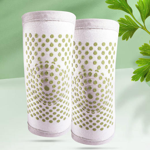 【凯速艾草自发热点阵护膝KP03灰色】-KSYD 商品图4