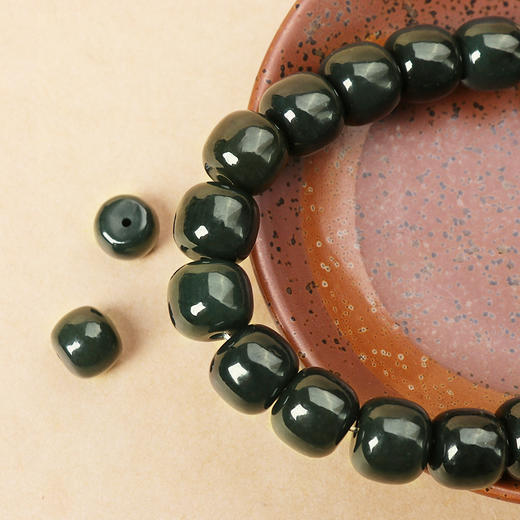 【925银九字真言和田青玉手链】带证书 商品图6