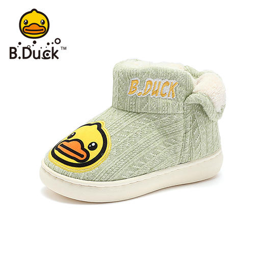 B.Duck小黄鸭儿童童鞋冬季24-32码棉鞋男女童 B4210931 商品图3