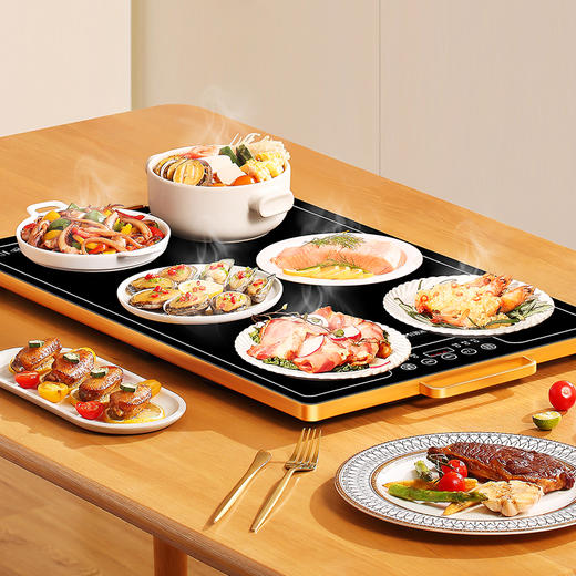 已下架】告别冷饭菜 | JIMI积米 智能暖菜板数显方款JM6040 [福利品] 商品图2