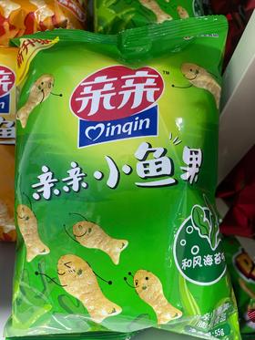 亲亲小鱼果 和风海苔味 55g
