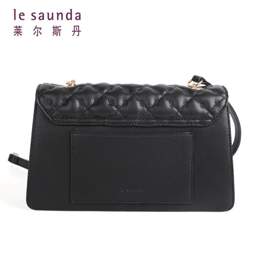 莱尔斯丹2021秋冬款小香风链条单肩女包2TH7691 商品图9