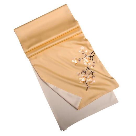 TL-33650009丝巾女真丝夏季刺绣中年妈妈款薄款小披肩百搭围巾 商品图4